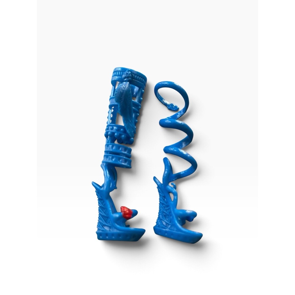 Monster High Doll Jane Boolittle First Wave Blue Boots Shoes Only G1